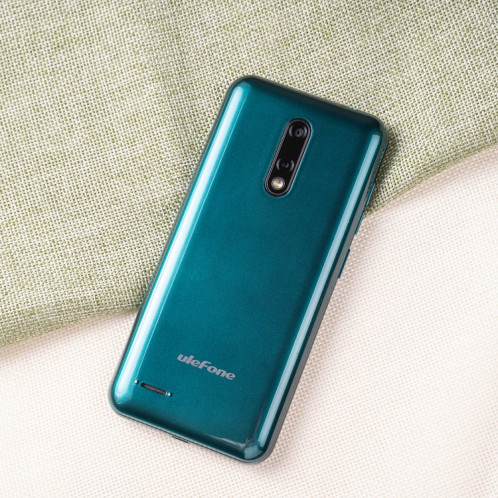 [Entrepôt HK] Ulefone Note 8, 2 Go + 16 Go, Deux caméras arrière, identification de visage, 5,5 pouces Android 10,0 GO MKT6580 Quad-core jusqu'à 1,3 GHz, réseau: 3G, double SIM (vert) SU494G1210-017